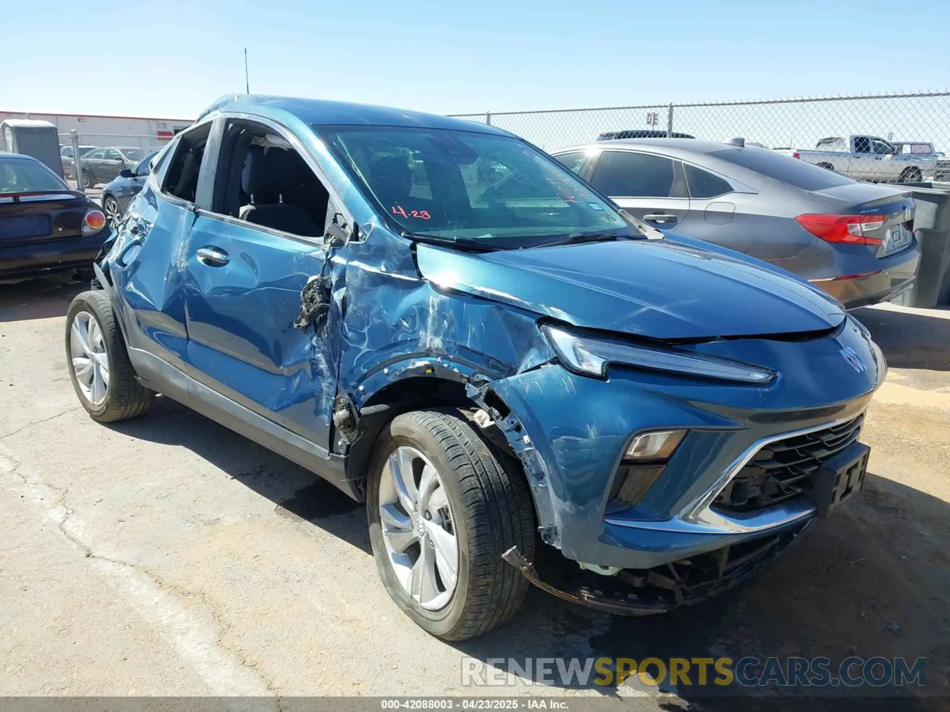 1 fotografías del automóvil dañado KL4AMBS25RB097341 BUICK ENCORE GX 2024