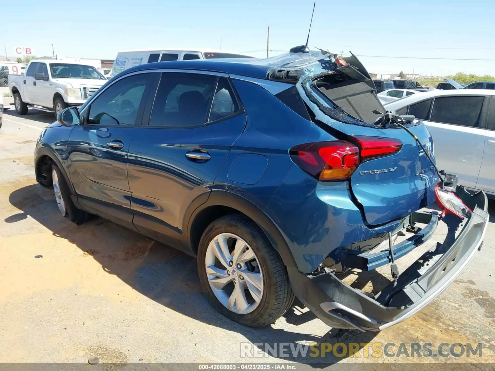 3 fotografías del automóvil dañado KL4AMBS25RB097341 BUICK ENCORE GX 2024