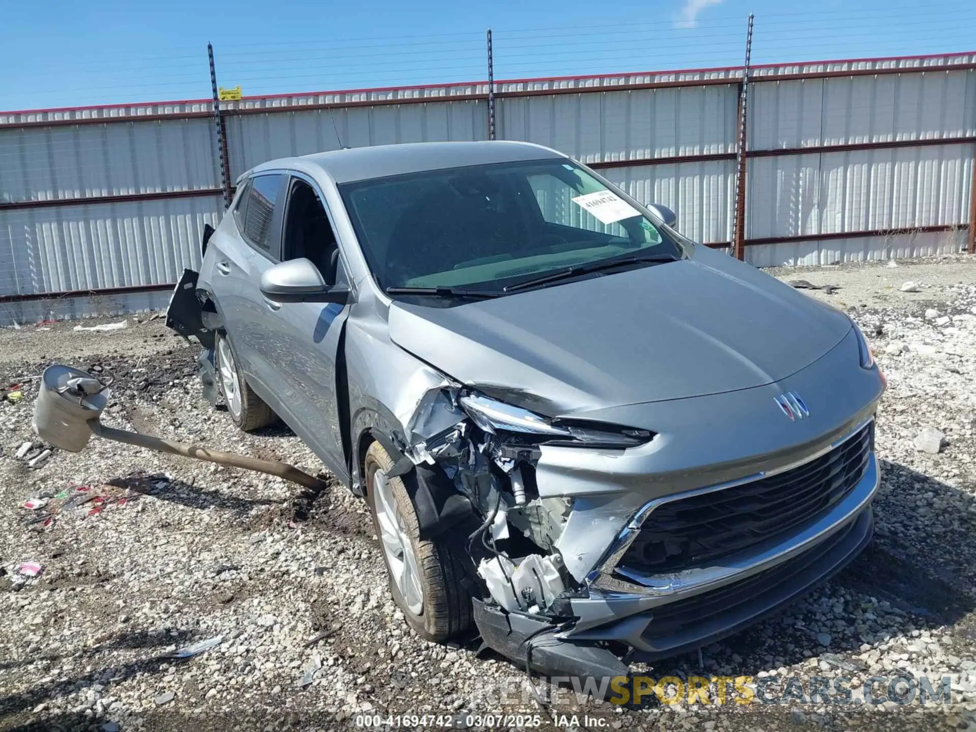 1 fotografías del automóvil dañado KL4AMBS25RB134887 BUICK ENCORE GX 2024