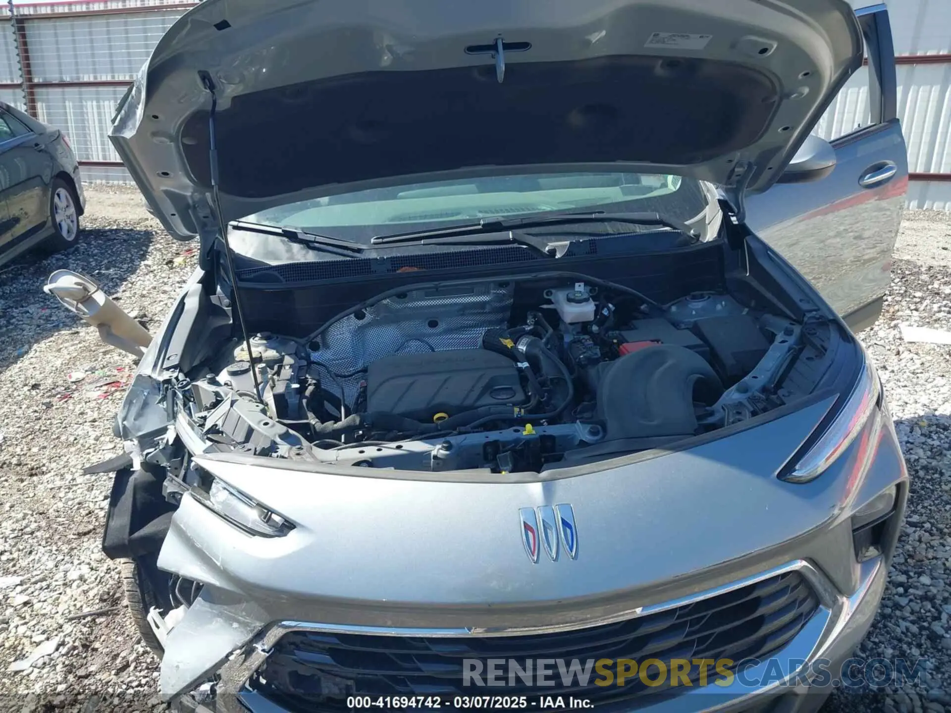 10 fotografías del automóvil dañado KL4AMBS25RB134887 BUICK ENCORE GX 2024