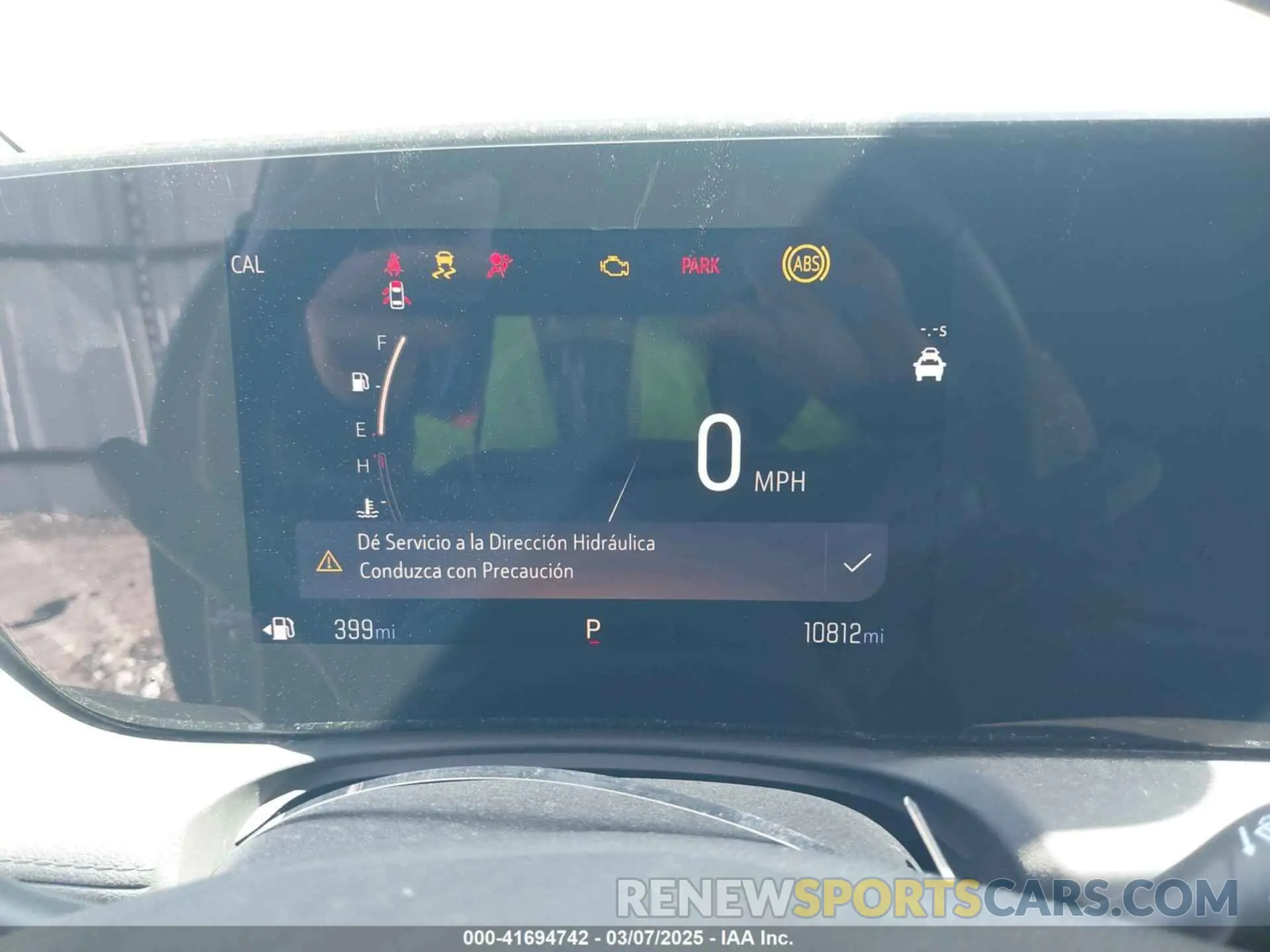 7 fotografías del automóvil dañado KL4AMBS25RB134887 BUICK ENCORE GX 2024
