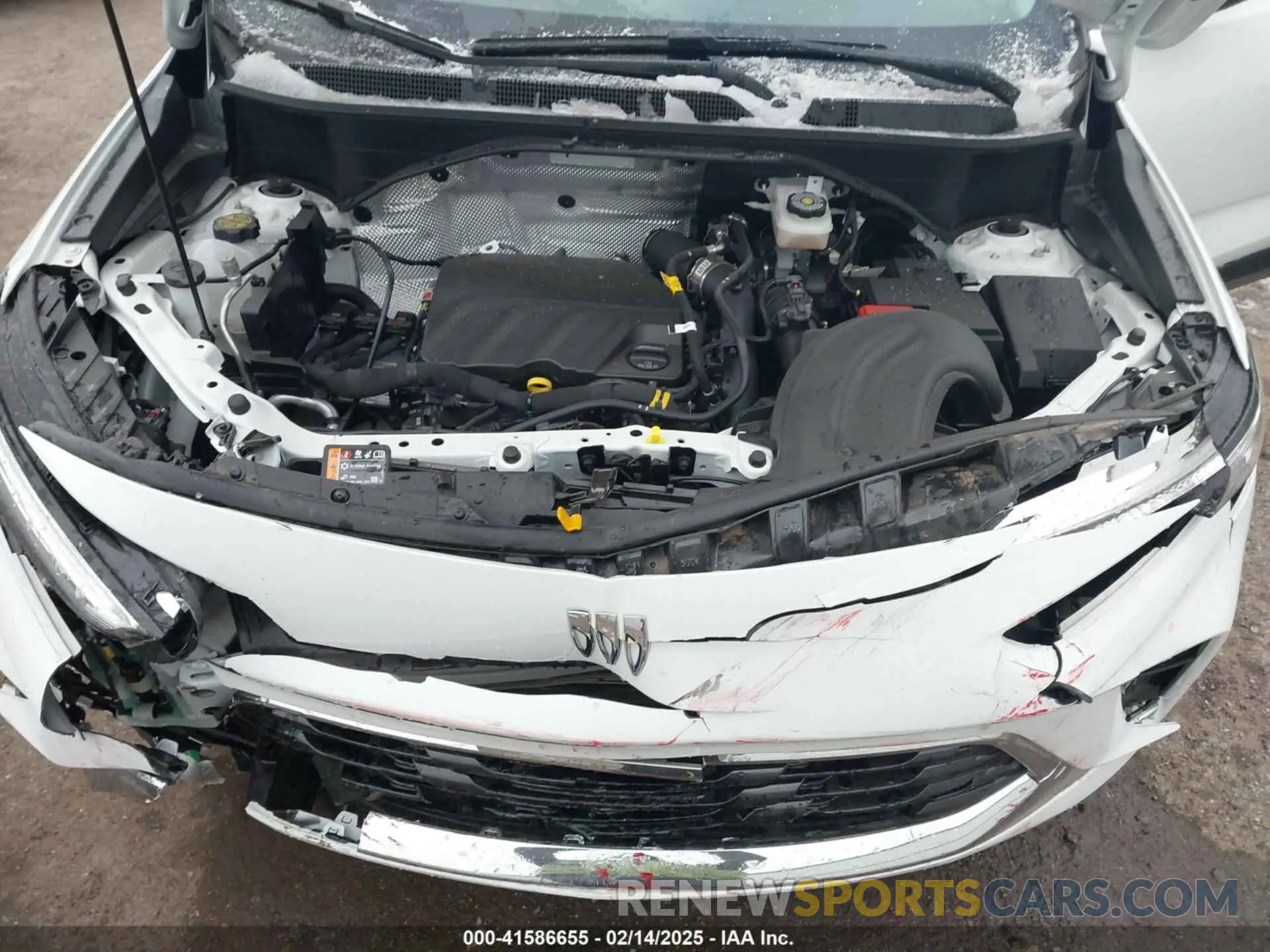 10 fotografías del automóvil dañado KL4AMBS25RB173236 BUICK ENCORE GX 2024