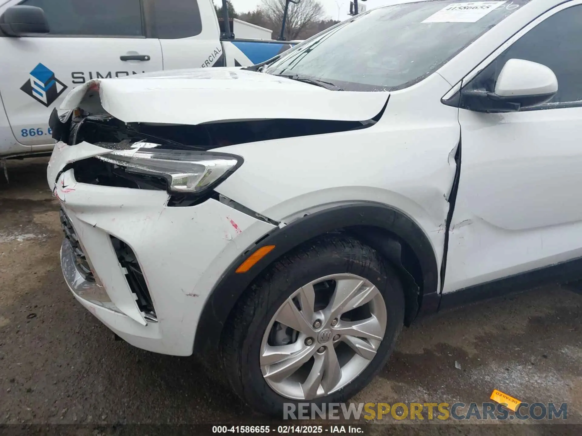 6 fotografías del automóvil dañado KL4AMBS25RB173236 BUICK ENCORE GX 2024