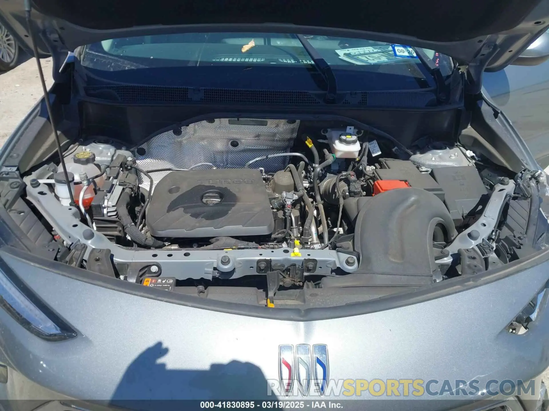 10 fotografías del automóvil dañado KL4AMBSL0RB212503 BUICK ENCORE GX 2024