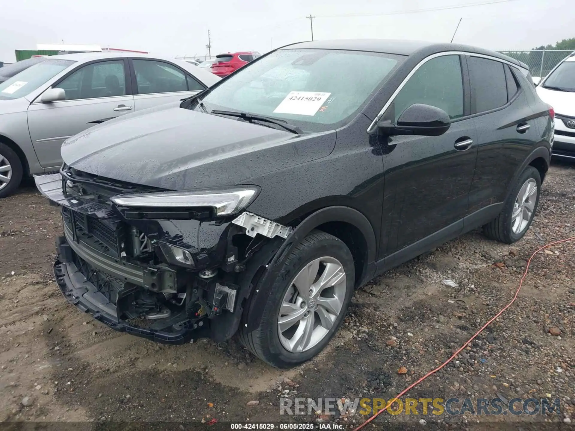 2 fotografías del automóvil dañado KL4AMBSL3RB012957 BUICK ENCORE GX 2024