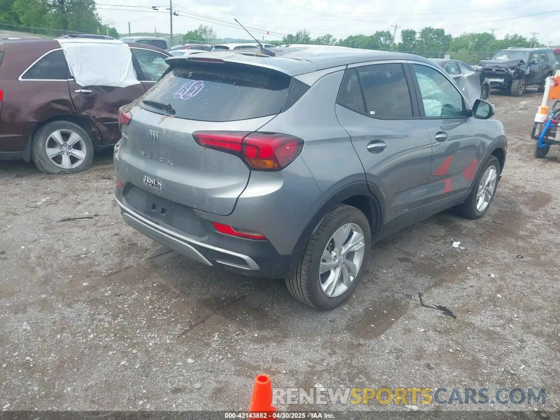 4 fotografías del automóvil dañado KL4AMBSL4RB187721 BUICK ENCORE GX 2024