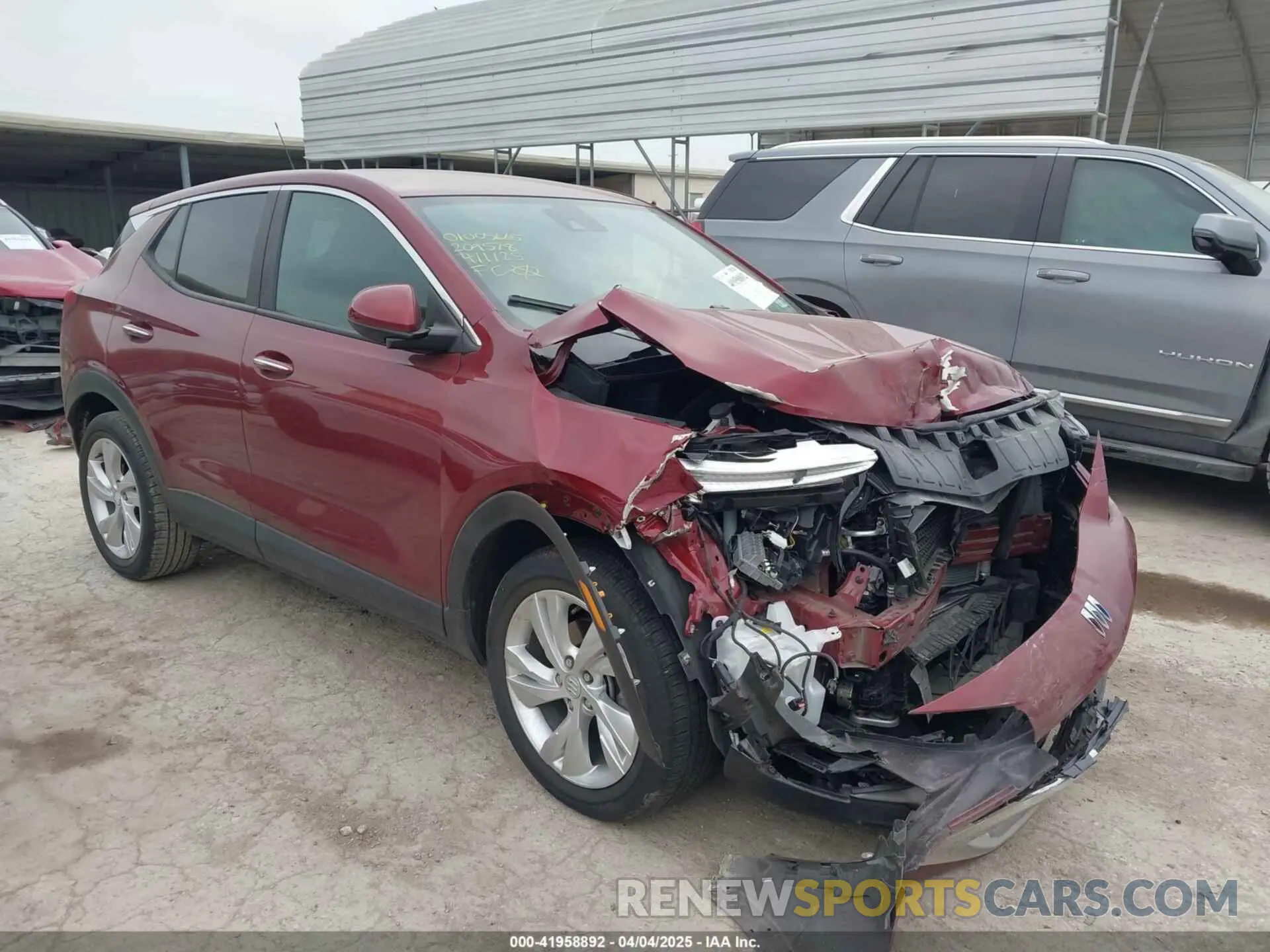 1 fotografías del automóvil dañado KL4AMBSL5RB209578 BUICK ENCORE GX 2024