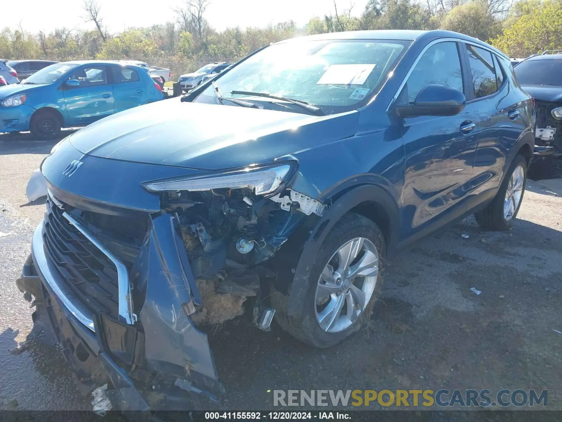 2 fotografías del automóvil dañado KL4AMBSLXRB198917 BUICK ENCORE GX 2024
