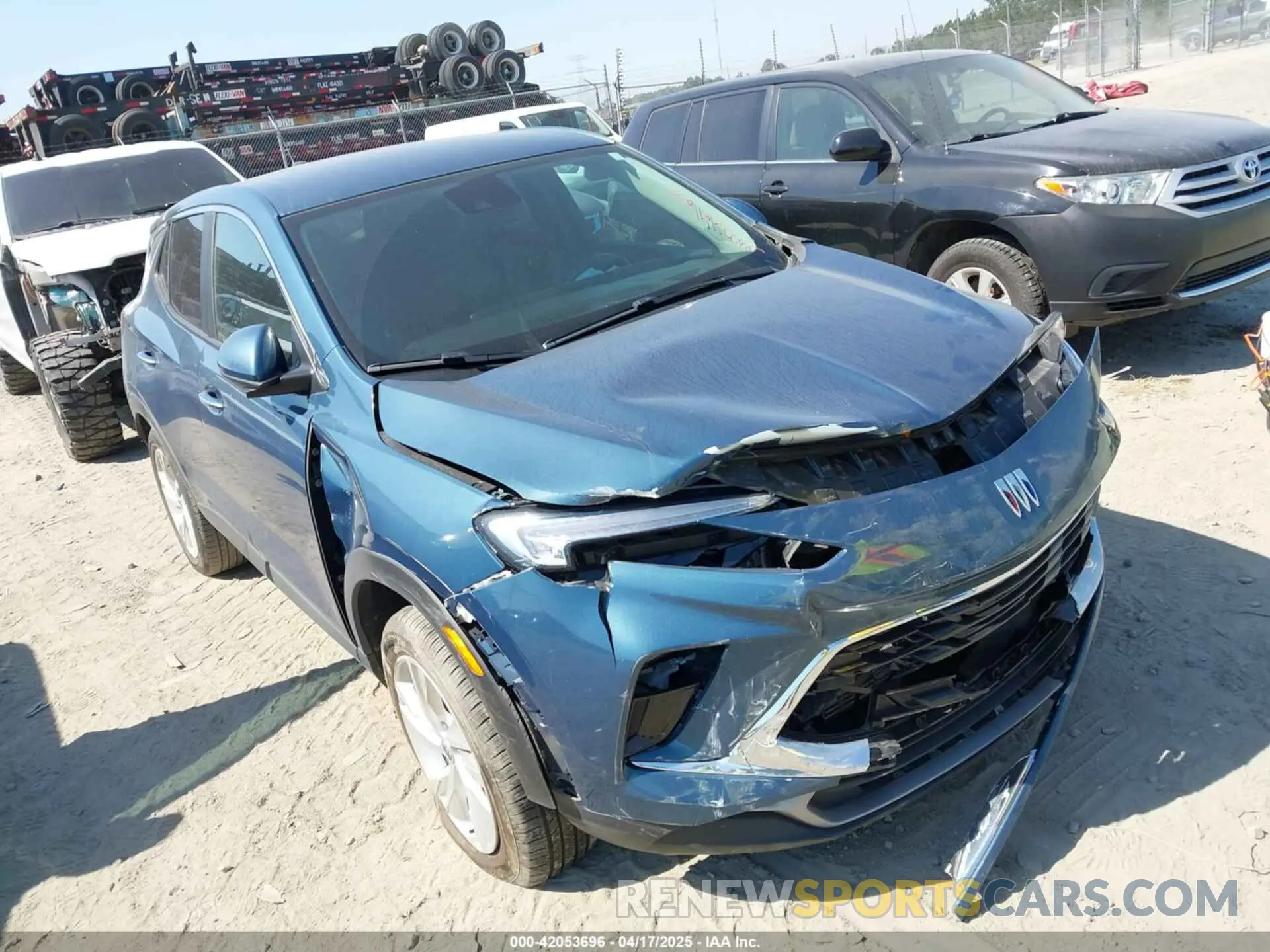 1 fotografías del automóvil dañado KL4AMCSL5RB048641 BUICK ENCORE GX 2024