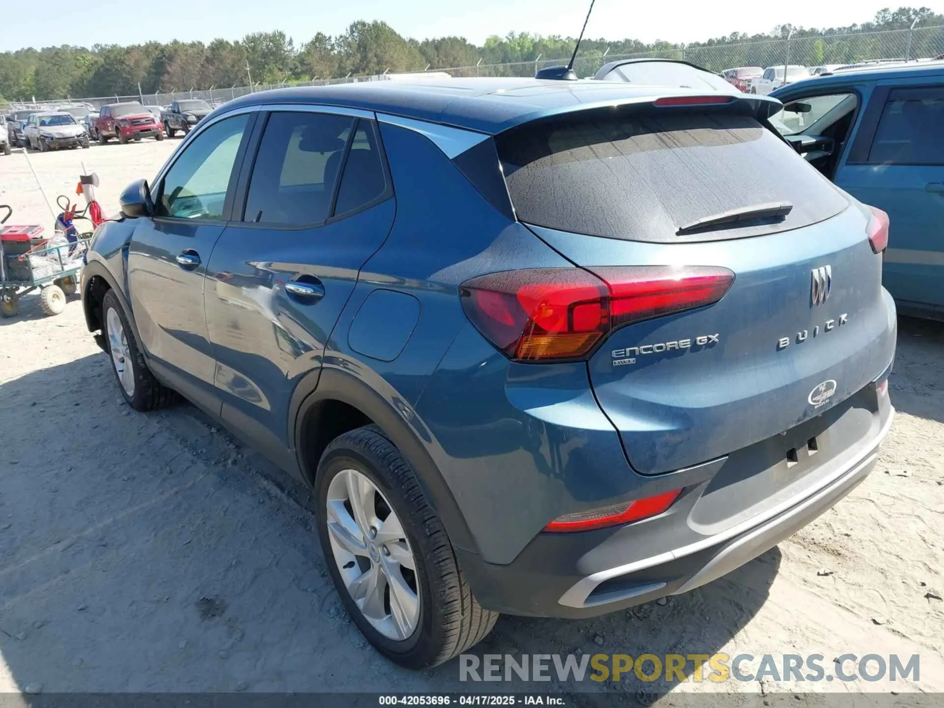 3 fotografías del automóvil dañado KL4AMCSL5RB048641 BUICK ENCORE GX 2024