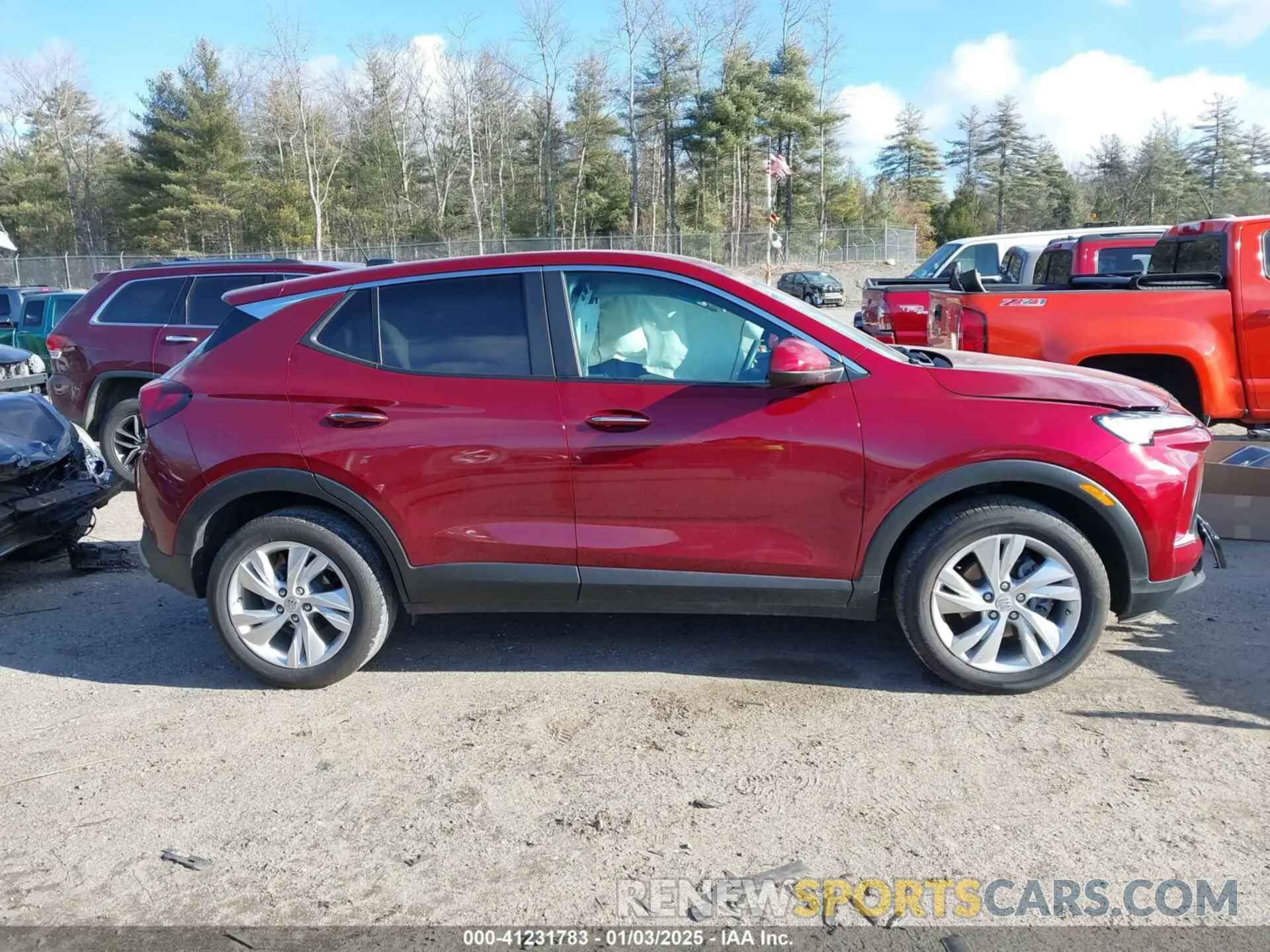 13 fotografías del automóvil dañado KL4AMCSL8RB155568 BUICK ENCORE GX 2024