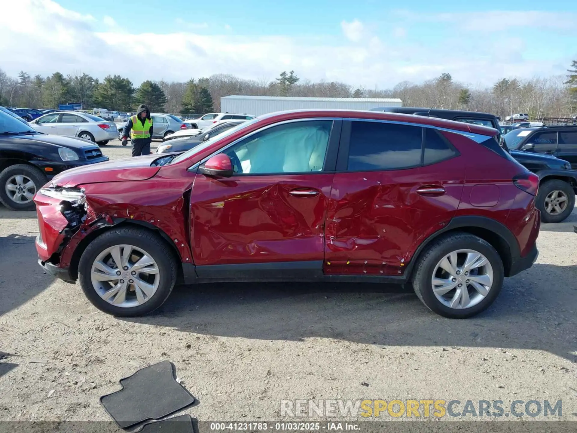 14 fotografías del automóvil dañado KL4AMCSL8RB155568 BUICK ENCORE GX 2024