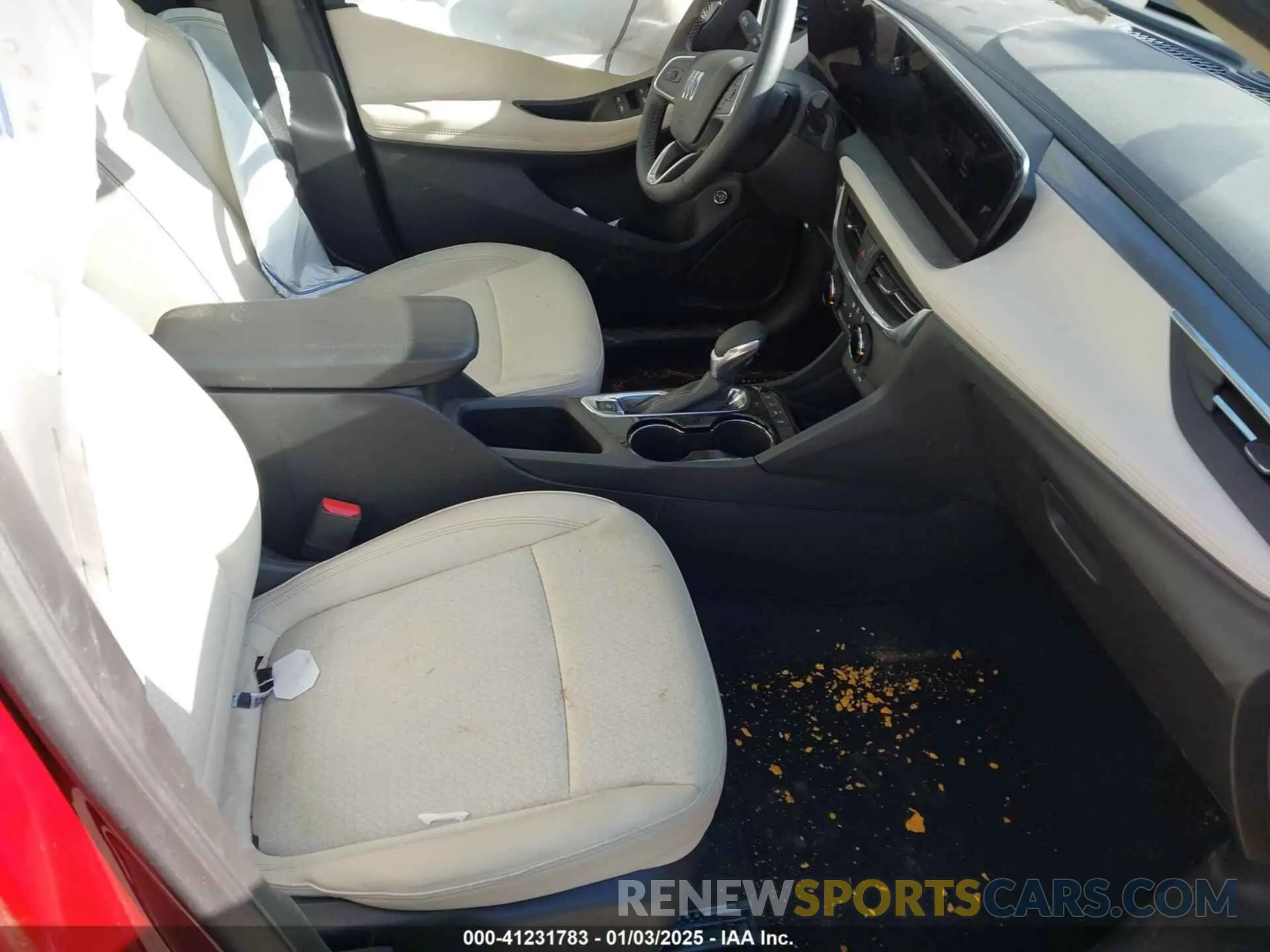 5 fotografías del automóvil dañado KL4AMCSL8RB155568 BUICK ENCORE GX 2024