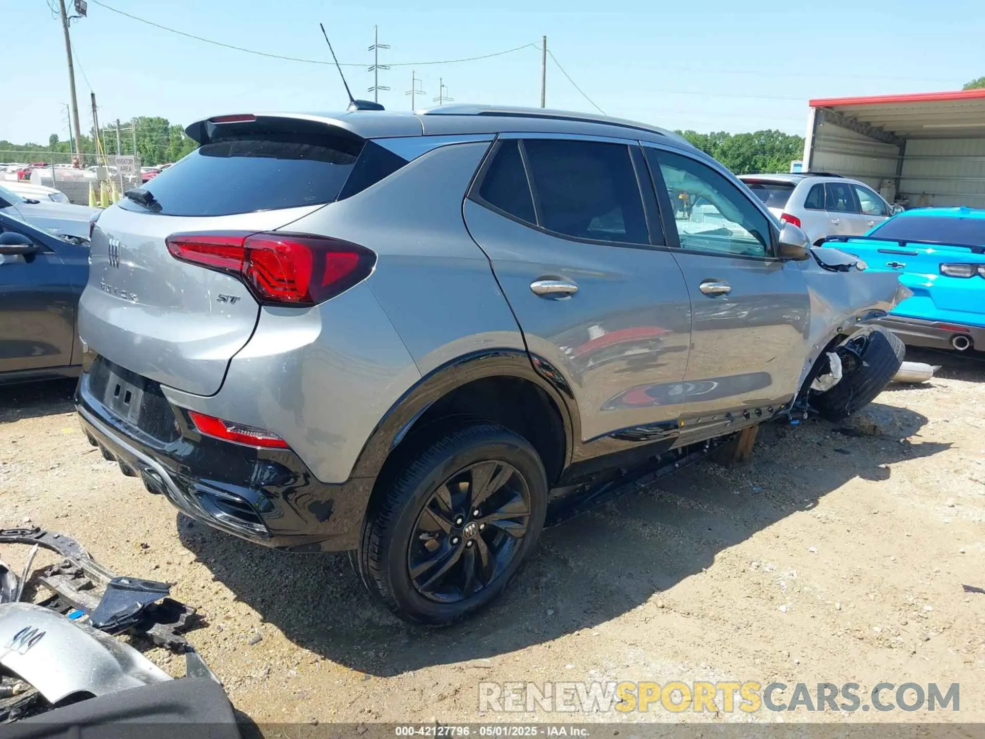 4 fotografías del automóvil dañado KL4AMDSL0RB127799 BUICK ENCORE GX 2024