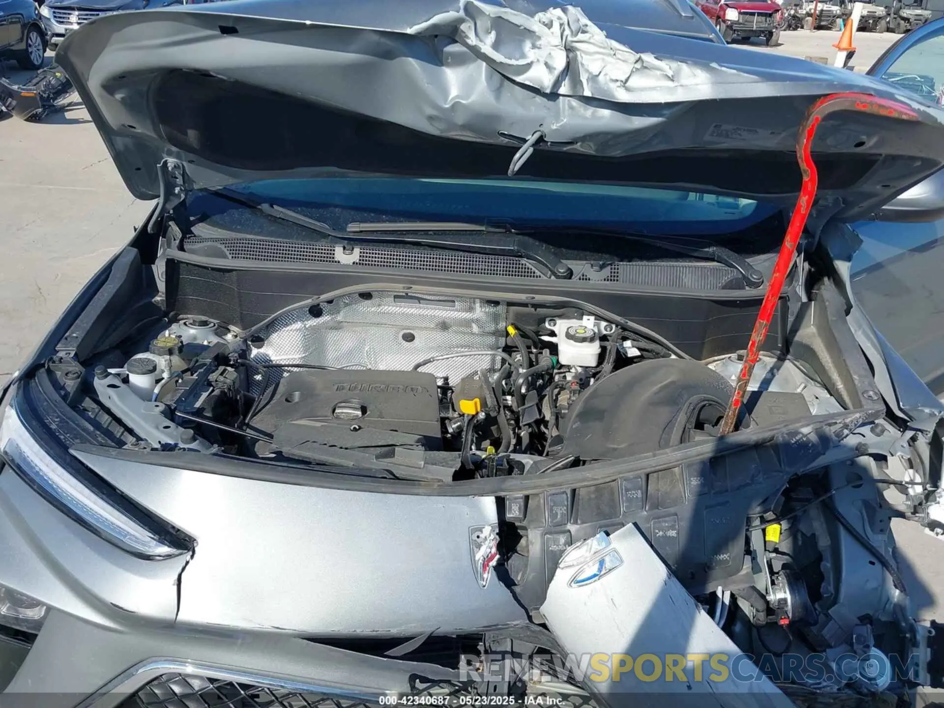 10 fotografías del automóvil dañado KL4AMDSL0RB137930 BUICK ENCORE GX 2024
