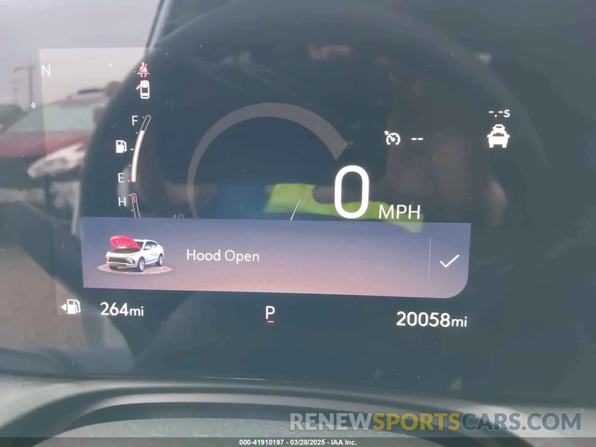 7 fotografías del automóvil dañado KL4AMDSL1RB215664 BUICK ENCORE GX 2024