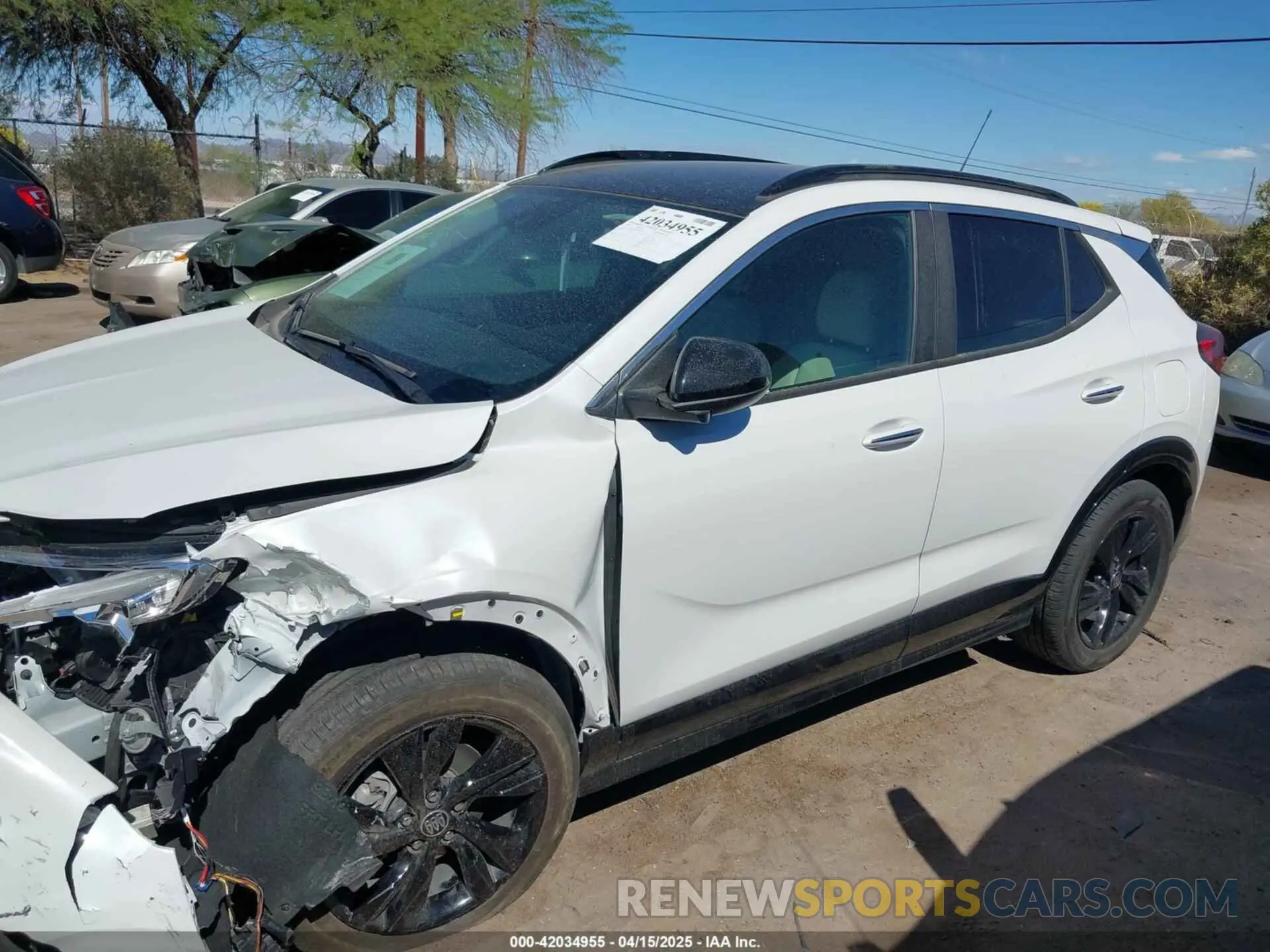 14 fotografías del automóvil dañado KL4AMDSLXRB080801 BUICK ENCORE GX 2024