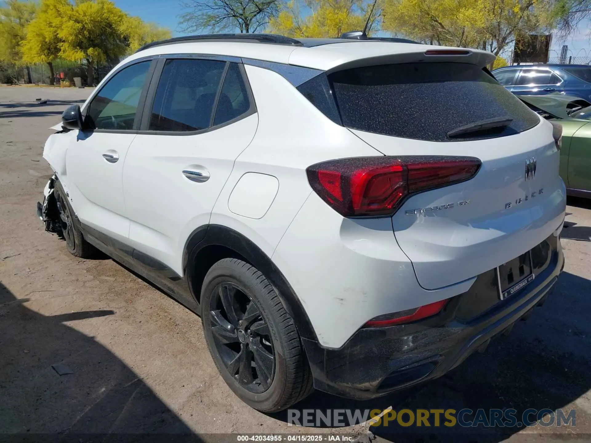 3 fotografías del automóvil dañado KL4AMDSLXRB080801 BUICK ENCORE GX 2024