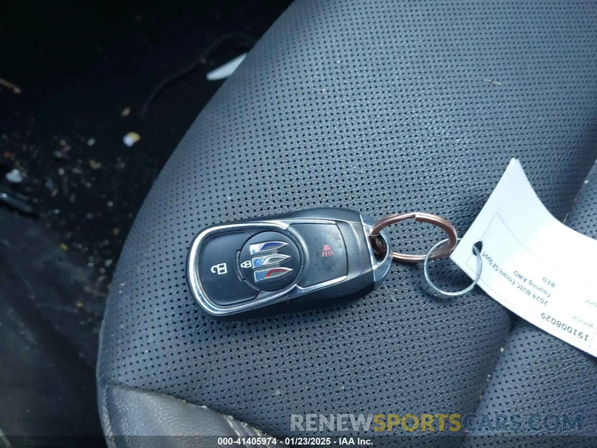 11 fotografías del automóvil dañado KL4AMESL0RB002758 BUICK ENCORE GX 2024