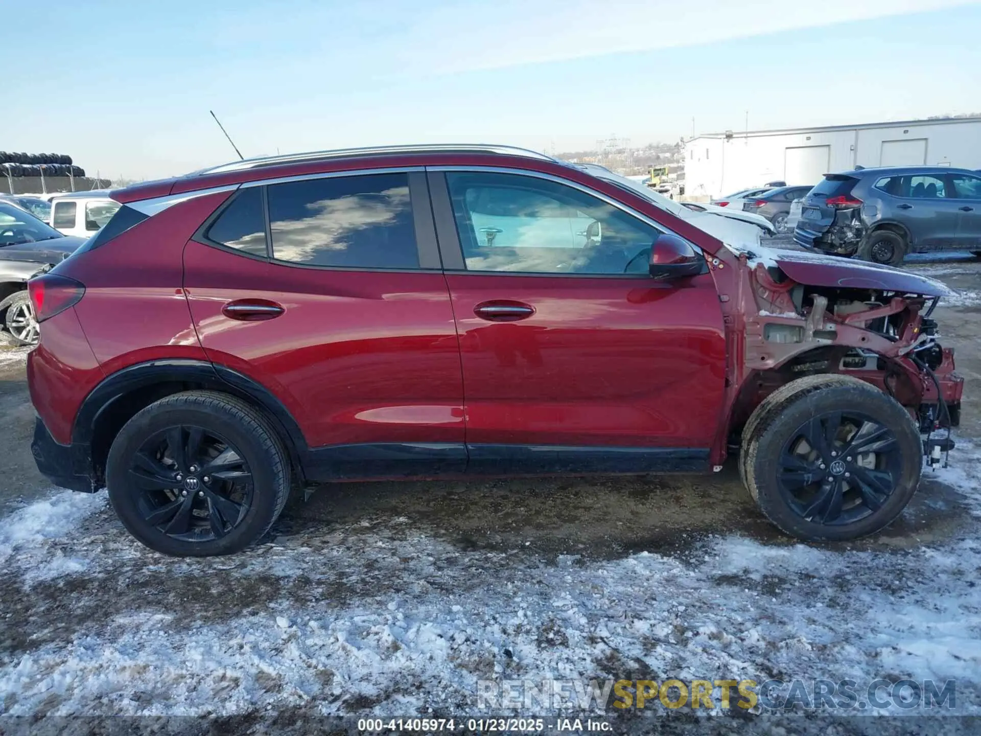13 fotografías del automóvil dañado KL4AMESL0RB002758 BUICK ENCORE GX 2024