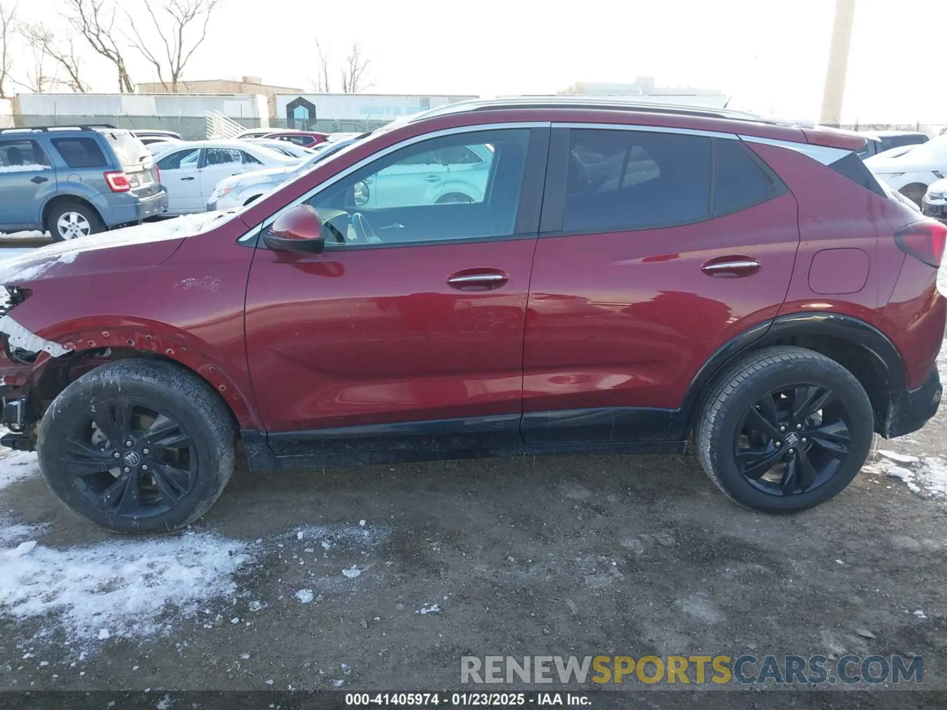 14 fotografías del automóvil dañado KL4AMESL0RB002758 BUICK ENCORE GX 2024