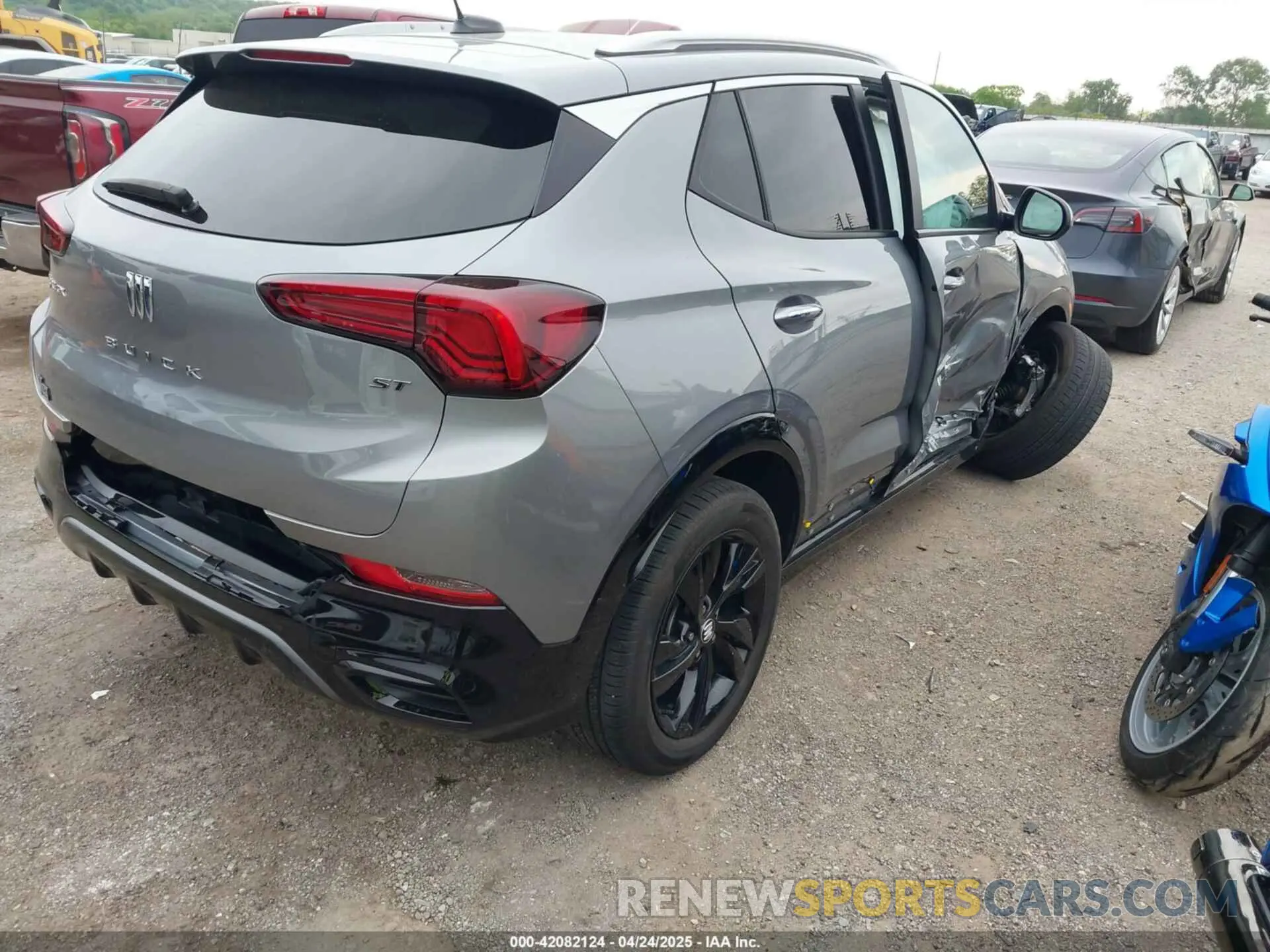 4 fotografías del automóvil dañado KL4AMESL2RB007976 BUICK ENCORE GX 2024