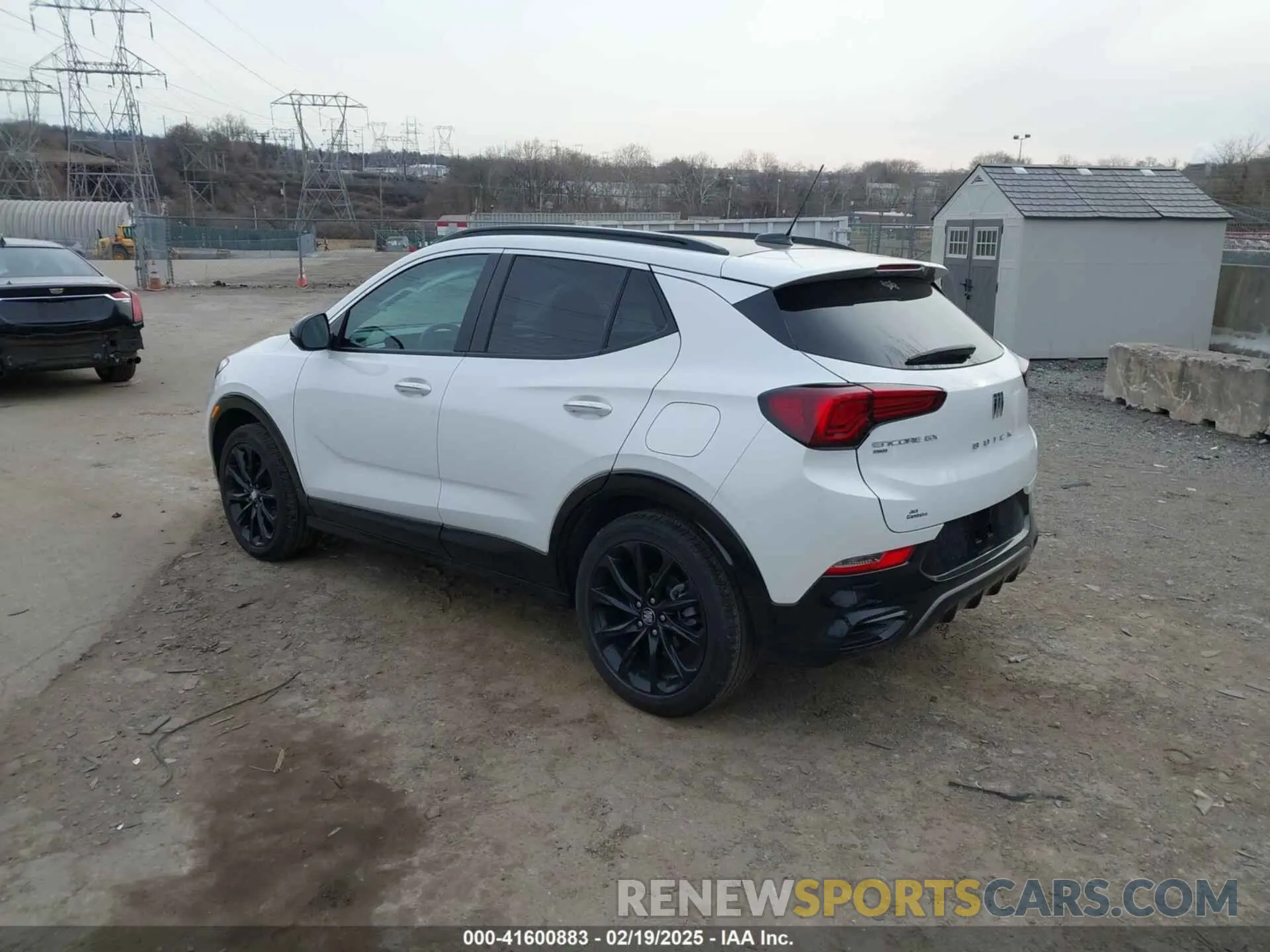 3 fotografías del automóvil dañado KL4AMESL7RB024739 BUICK ENCORE GX 2024