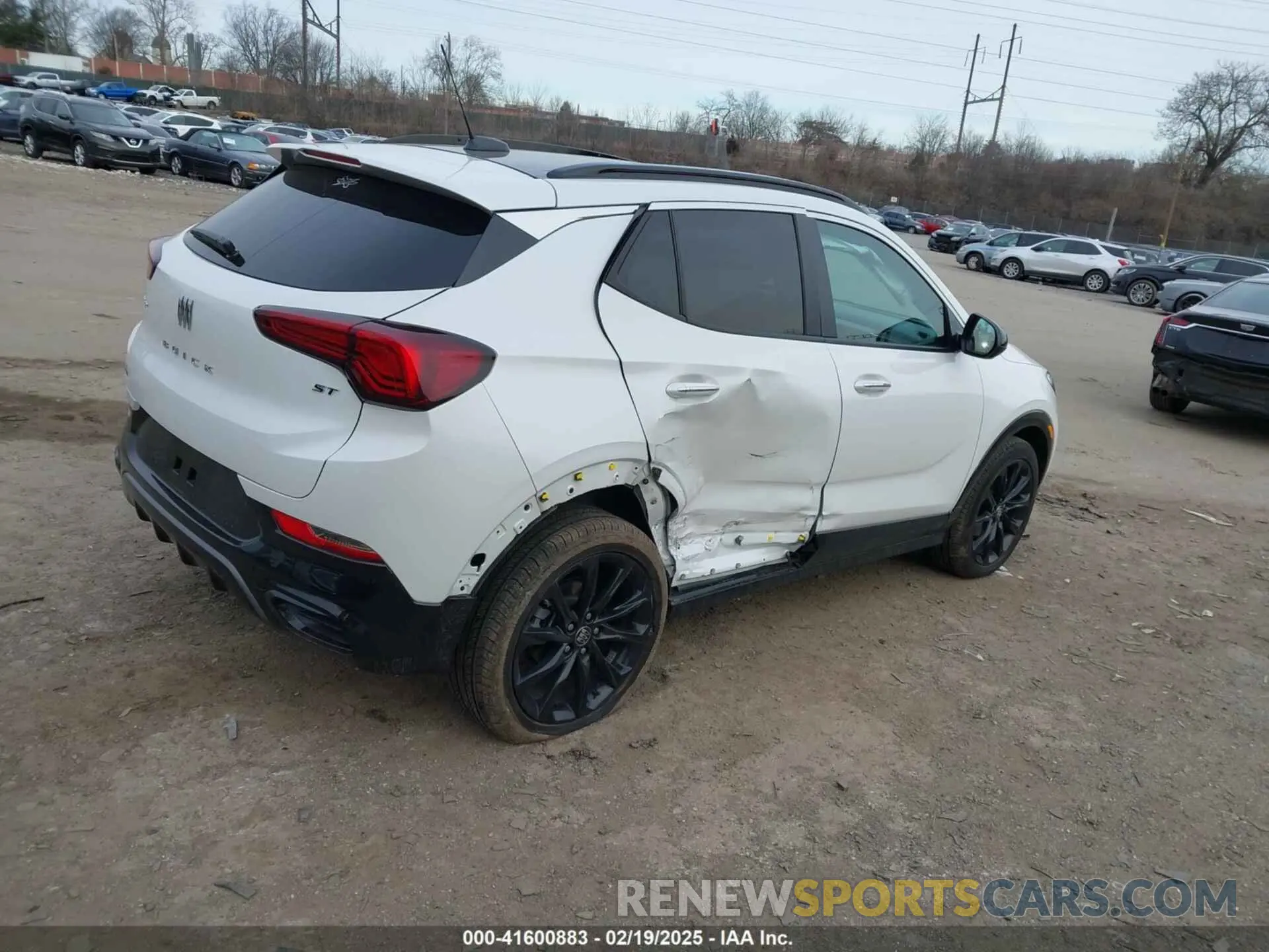 4 fotografías del automóvil dañado KL4AMESL7RB024739 BUICK ENCORE GX 2024