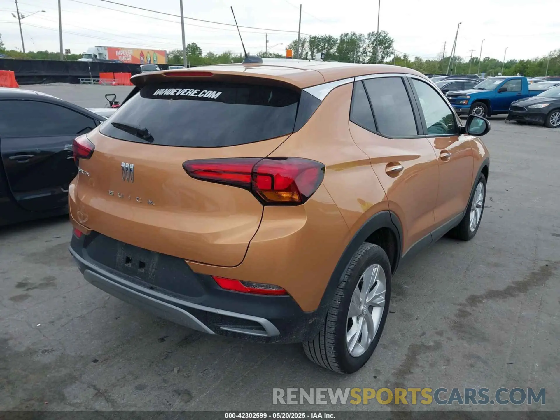 4 fotografías del automóvil dañado KL4AMBSP1SB016952 BUICK ENCORE GX 2025