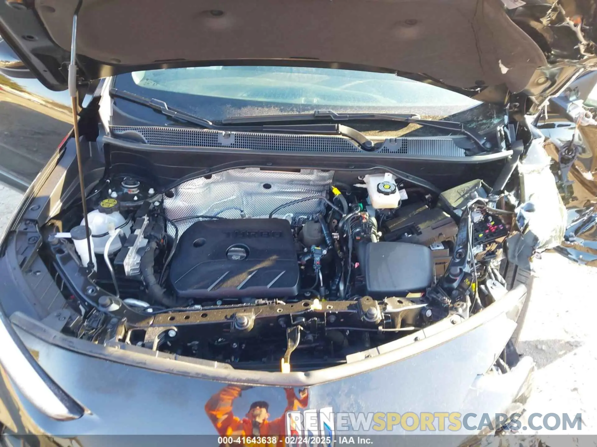 10 fotografías del automóvil dañado KL4AMDSL3SB037925 BUICK ENCORE GX 2025