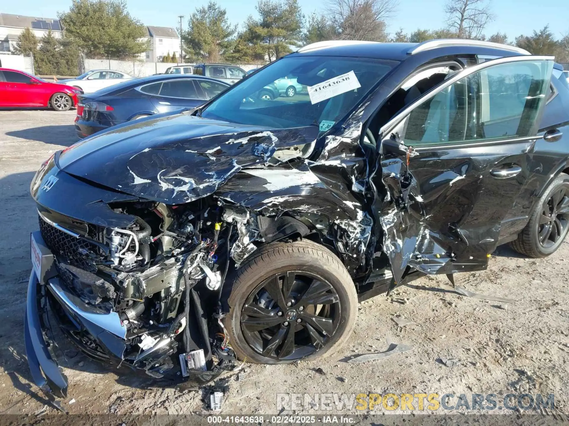 6 fotografías del automóvil dañado KL4AMDSL3SB037925 BUICK ENCORE GX 2025