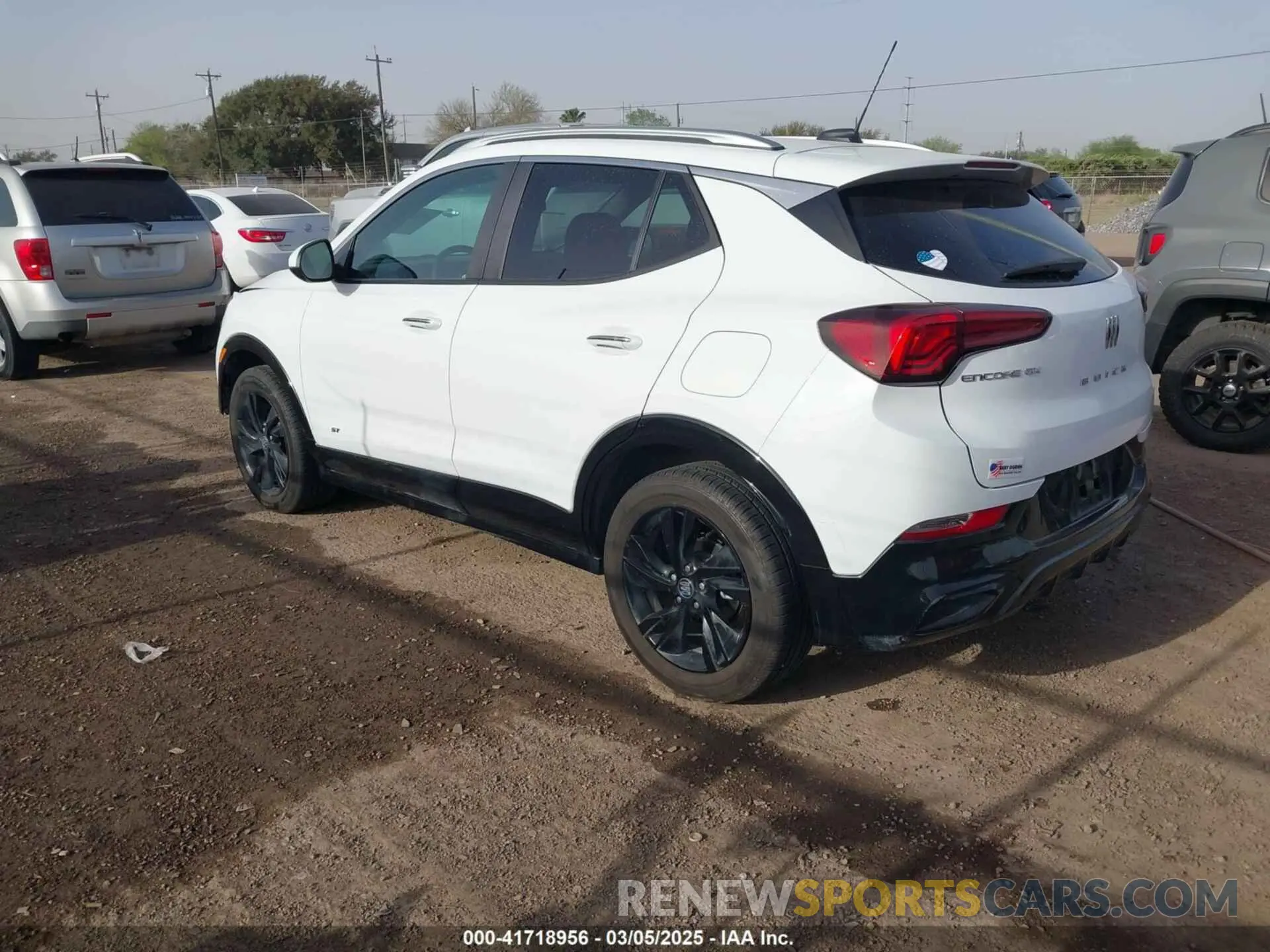 3 fotografías del automóvil dañado KL4AMDSL4SB011771 BUICK ENCORE GX 2025