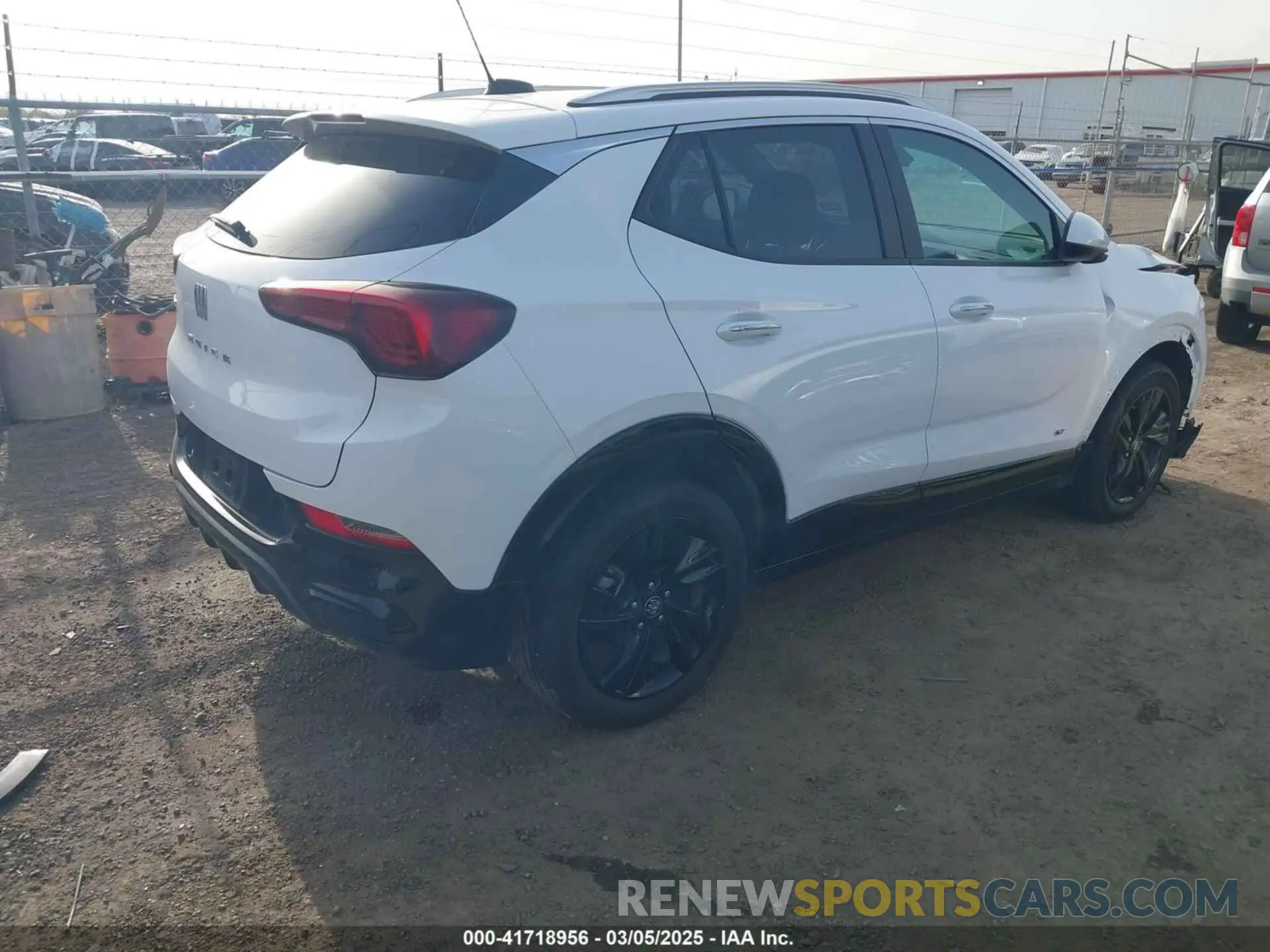 4 fotografías del automóvil dañado KL4AMDSL4SB011771 BUICK ENCORE GX 2025