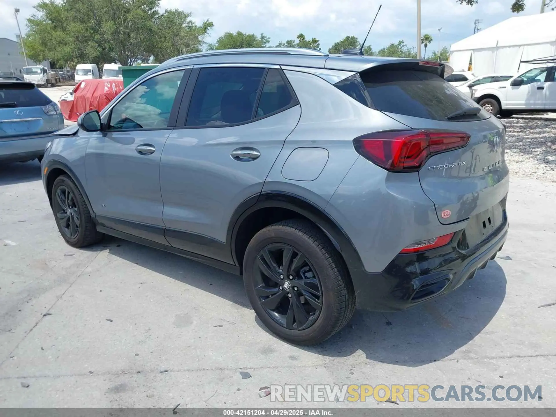 3 fotografías del automóvil dañado KL4AMDSL7SB038317 BUICK ENCORE GX 2025