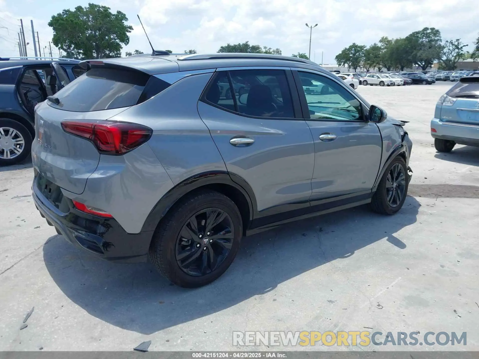 4 fotografías del automóvil dañado KL4AMDSL7SB038317 BUICK ENCORE GX 2025