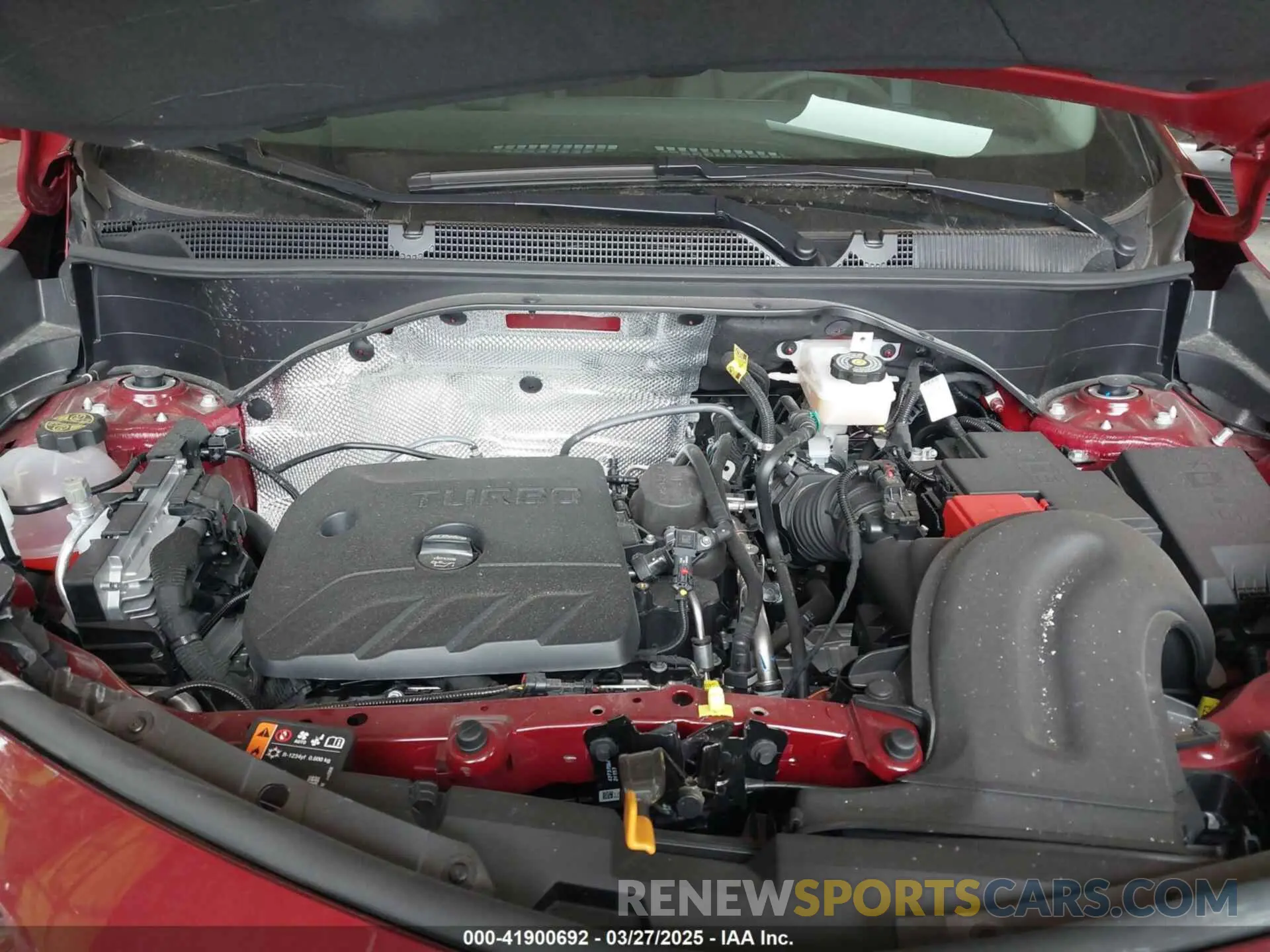 10 fotografías del automóvil dañado KL4AMDSL7SB053402 BUICK ENCORE GX 2025