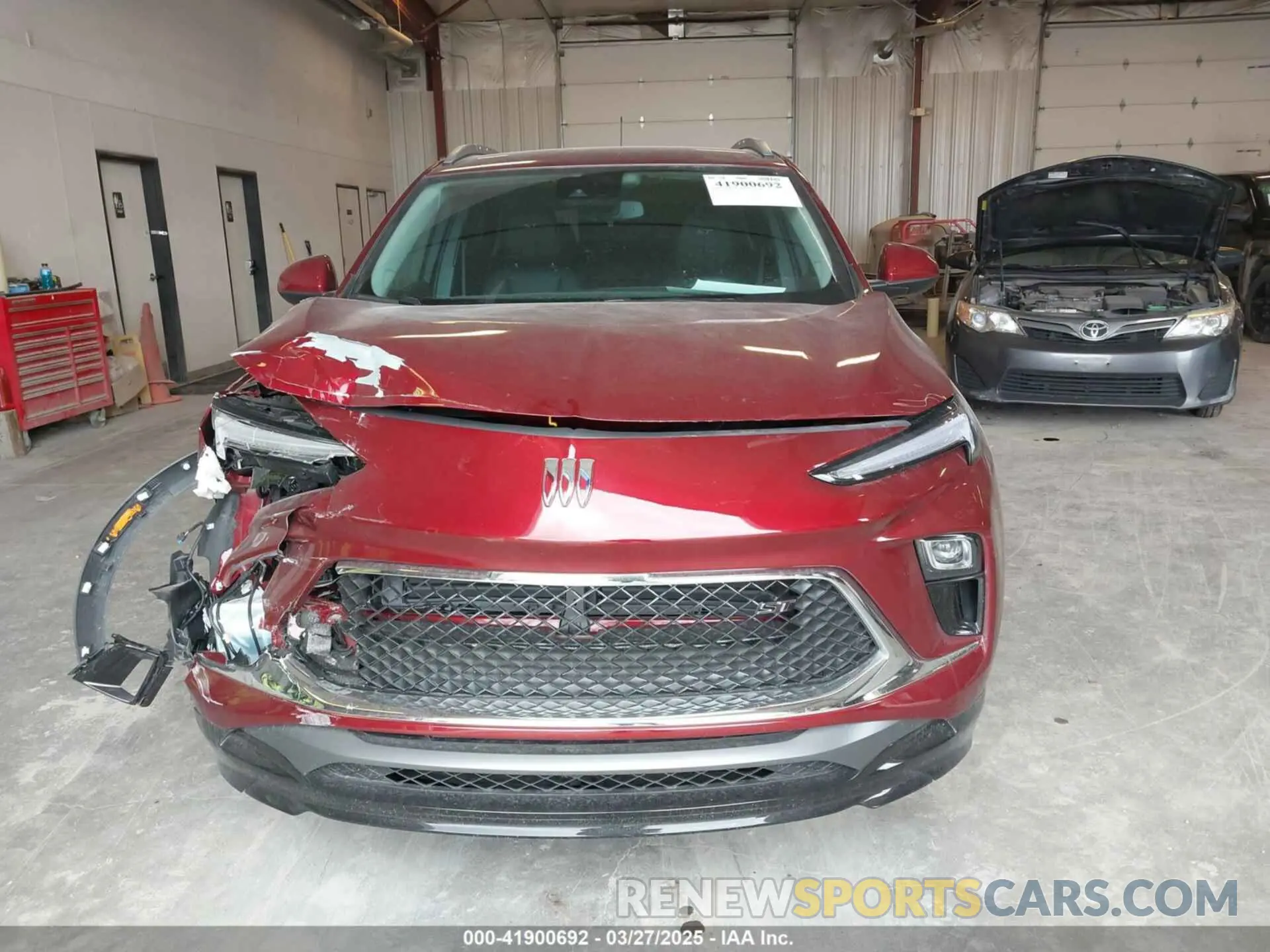 13 fotografías del automóvil dañado KL4AMDSL7SB053402 BUICK ENCORE GX 2025