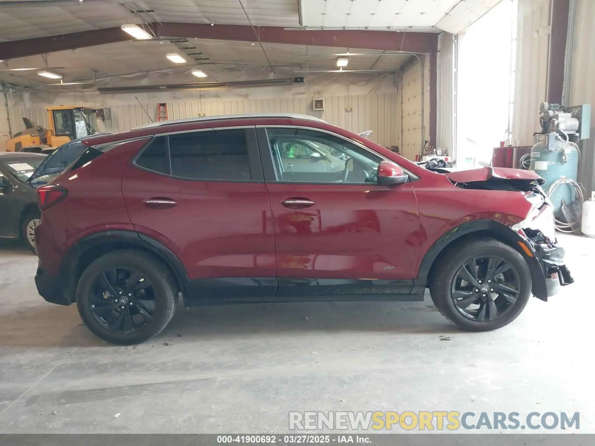 14 fotografías del automóvil dañado KL4AMDSL7SB053402 BUICK ENCORE GX 2025