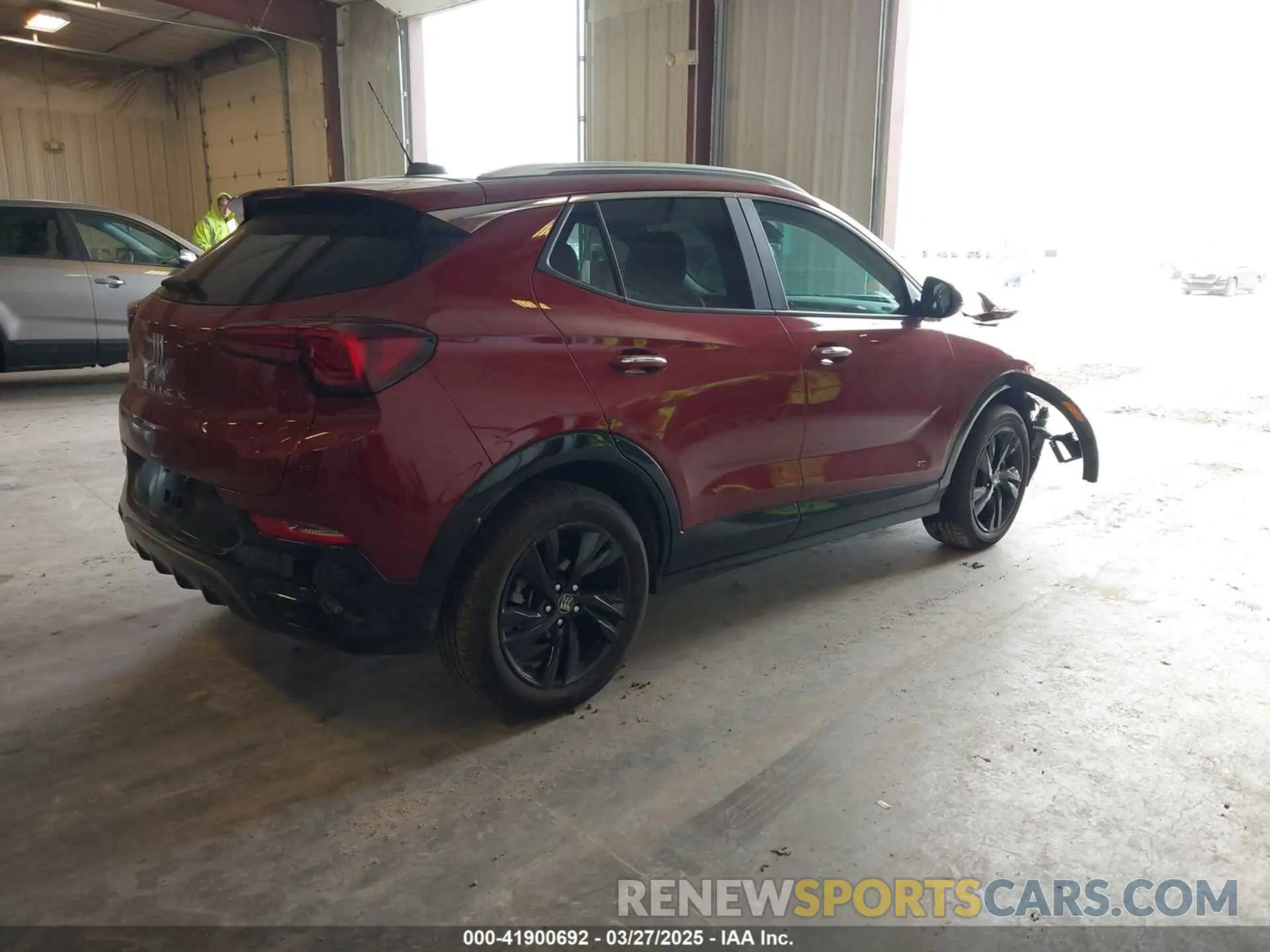 4 fotografías del automóvil dañado KL4AMDSL7SB053402 BUICK ENCORE GX 2025