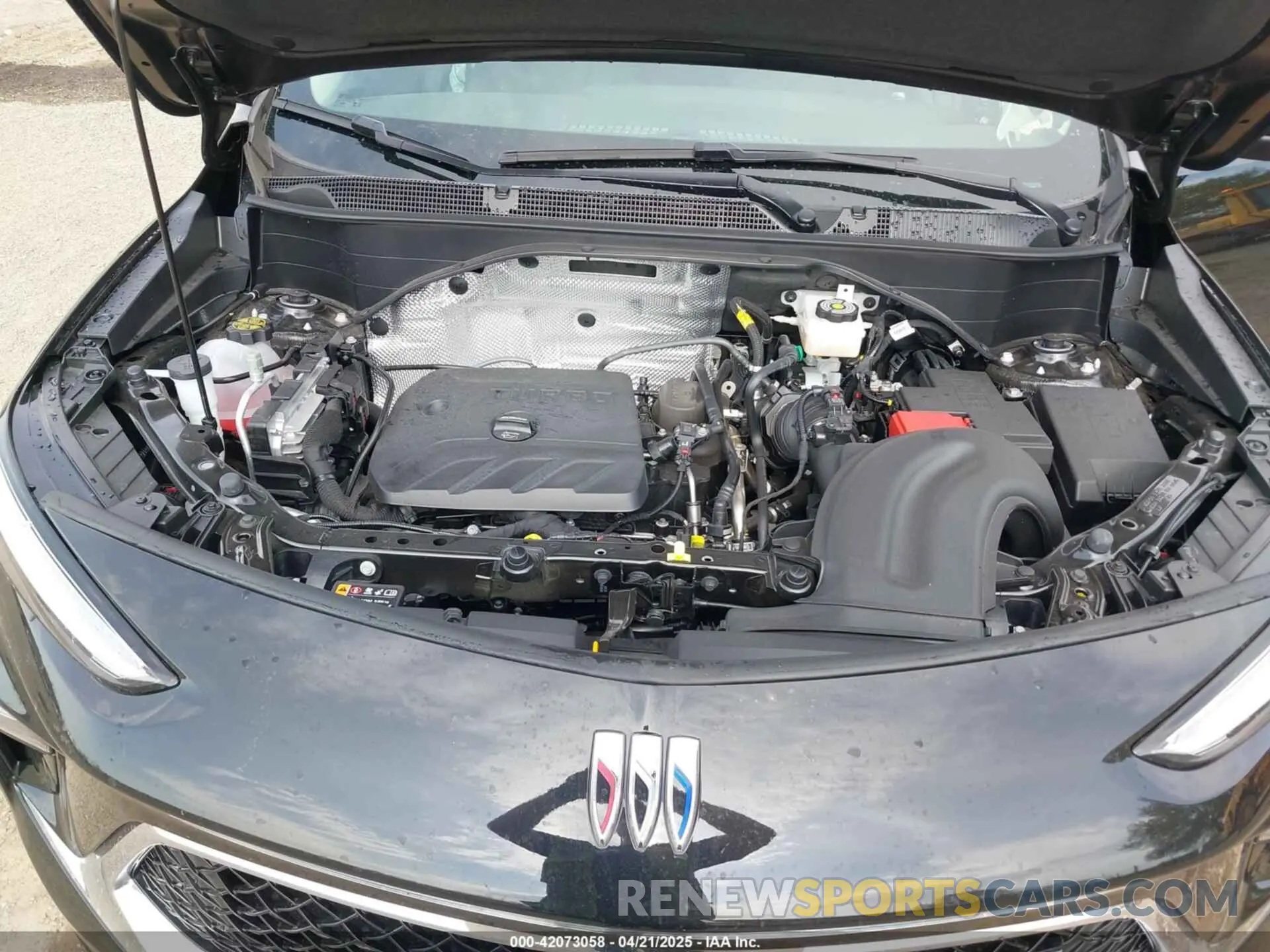 10 fotografías del automóvil dañado KL4AMESL4SB030679 BUICK ENCORE GX 2025