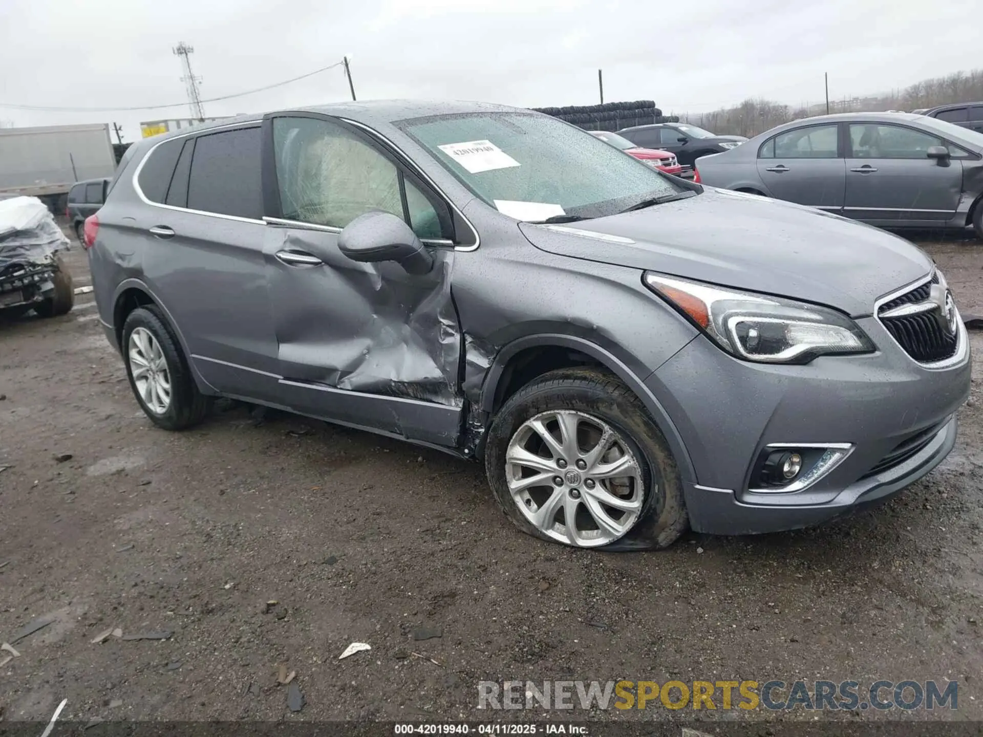 1 fotografías del automóvil dañado LRBFX1SA2KD006300 BUICK ENVISION 2019
