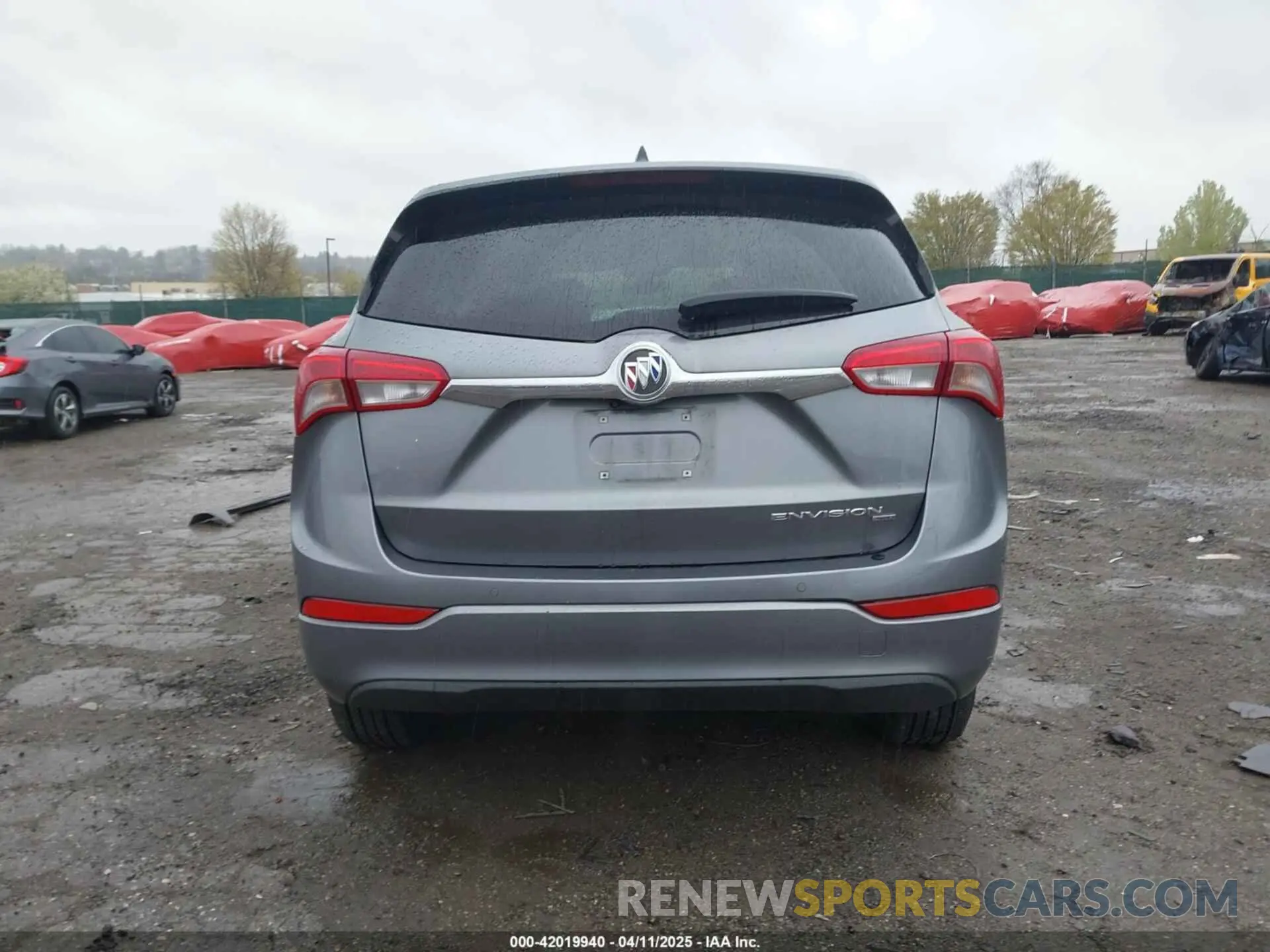 15 fotografías del automóvil dañado LRBFX1SA2KD006300 BUICK ENVISION 2019