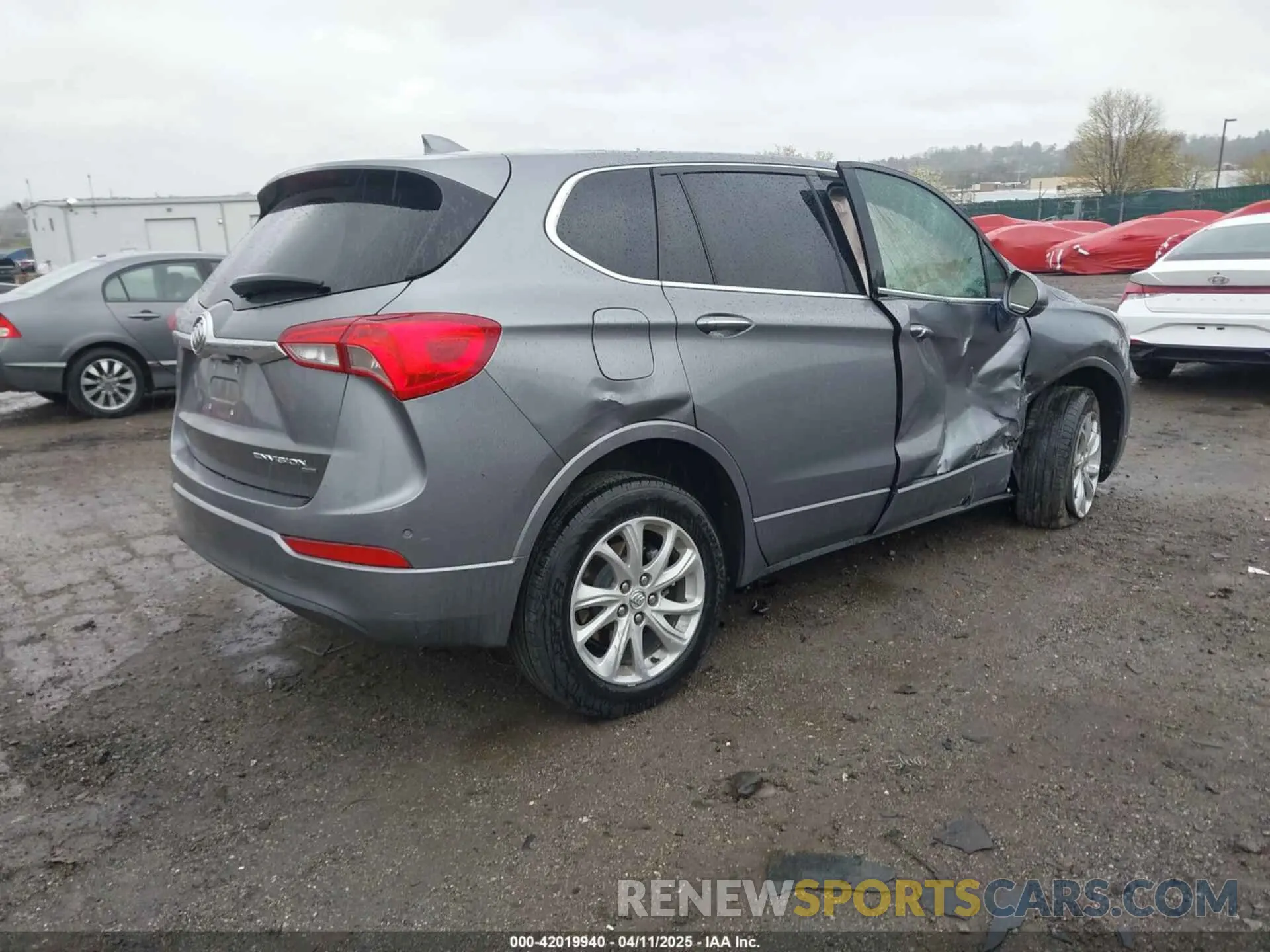 4 fotografías del automóvil dañado LRBFX1SA2KD006300 BUICK ENVISION 2019