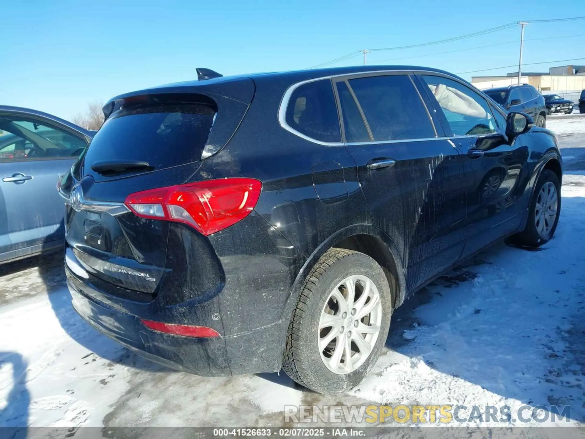 4 fotografías del automóvil dañado LRBFX1SA4KD125515 BUICK ENVISION 2019