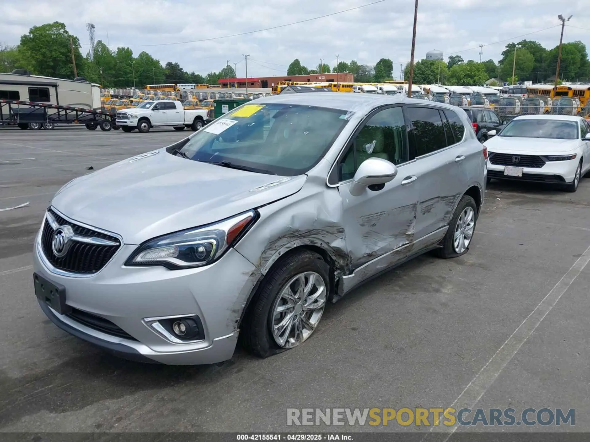 2 fotografías del automóvil dañado LRBFX1SA5KD111574 BUICK ENVISION 2019