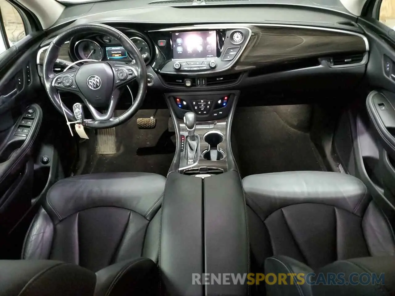8 fotografías del automóvil dañado LRBFX2SA0KD020203 BUICK ENVISION 2019