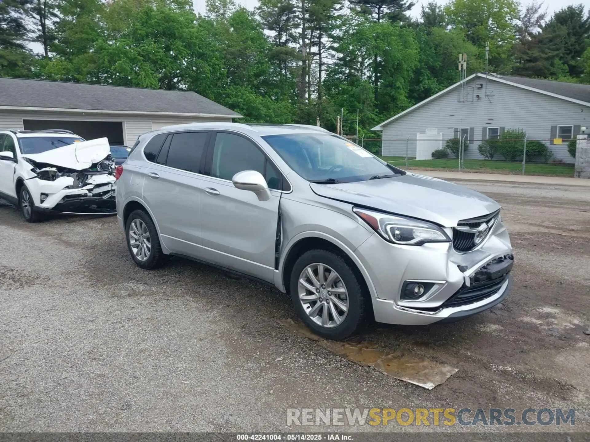 1 fotografías del automóvil dañado LRBFX2SA0KD075816 BUICK ENVISION 2019