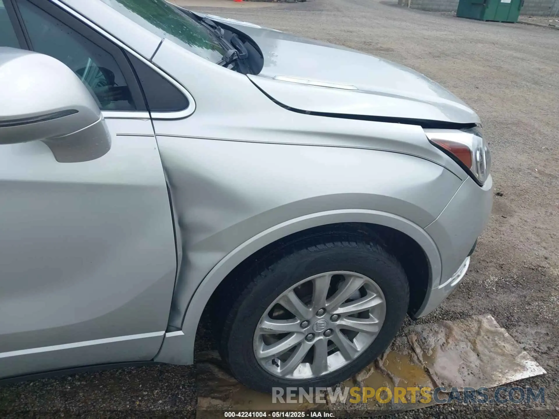18 fotografías del automóvil dañado LRBFX2SA0KD075816 BUICK ENVISION 2019