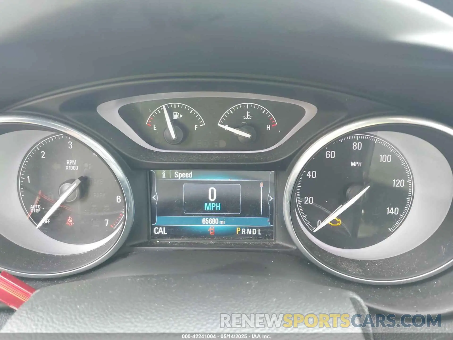 7 fotografías del automóvil dañado LRBFX2SA0KD075816 BUICK ENVISION 2019