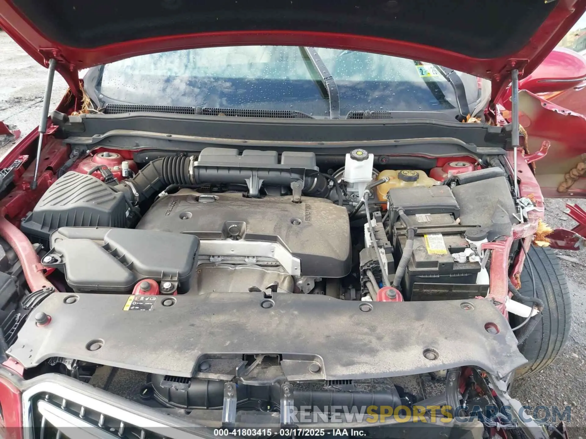 10 fotografías del automóvil dañado LRBFX2SA0KD125646 BUICK ENVISION 2019